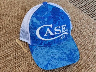 Case XX Logo Hat, Blue Wave Camo and White – NASHVILLE STEAM