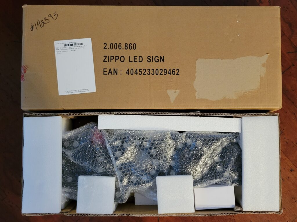 Zippo Lighters Dealer Lighted Sign NASHVILLE STEAM